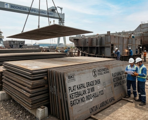 Menghitung Berat Plat Kapal