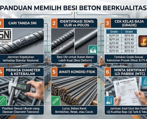 Memilih Besi Beton Berkualitas