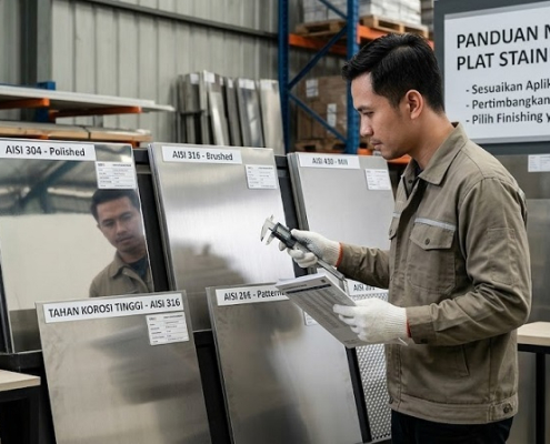 Memilih Plat Stainless Steel