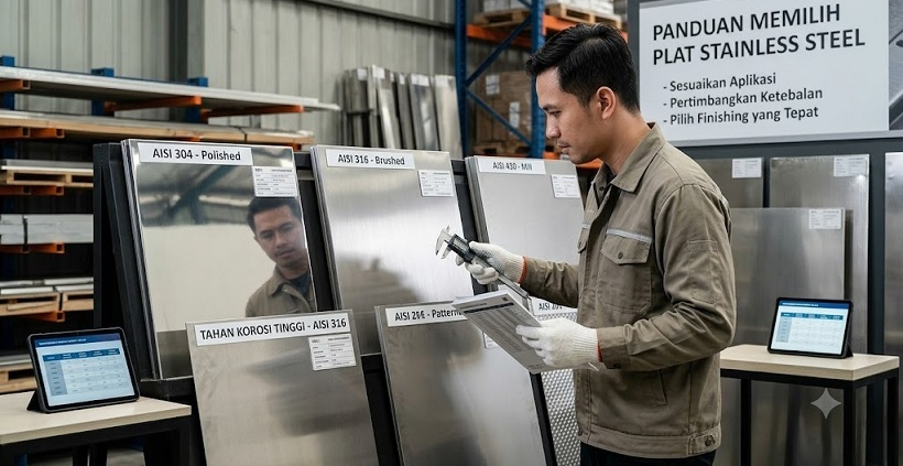 Memilih Plat Stainless Steel
