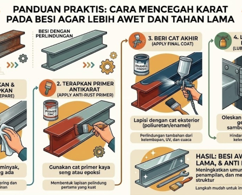 Mencegah Karatan pada Besi