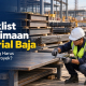 Checklist Penerimaan Material Baja di Proyek
